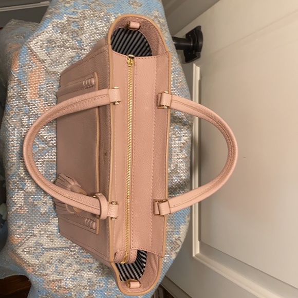 Kate Spade soft pink leather structured satchel - Picture 5 of 10